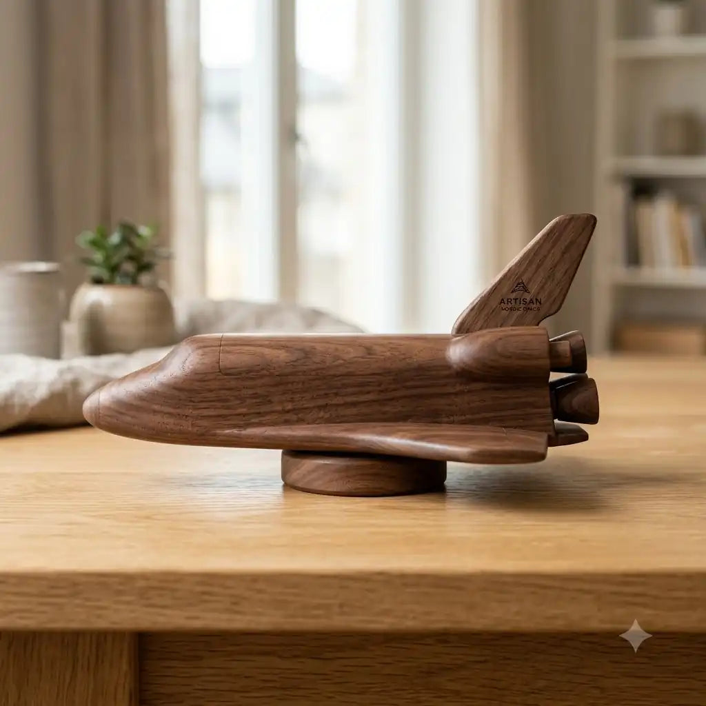 Artisan Wooden Space Shuttle 78 55 40 75