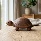 Artisan Wooden Turtle 58 40 25 45