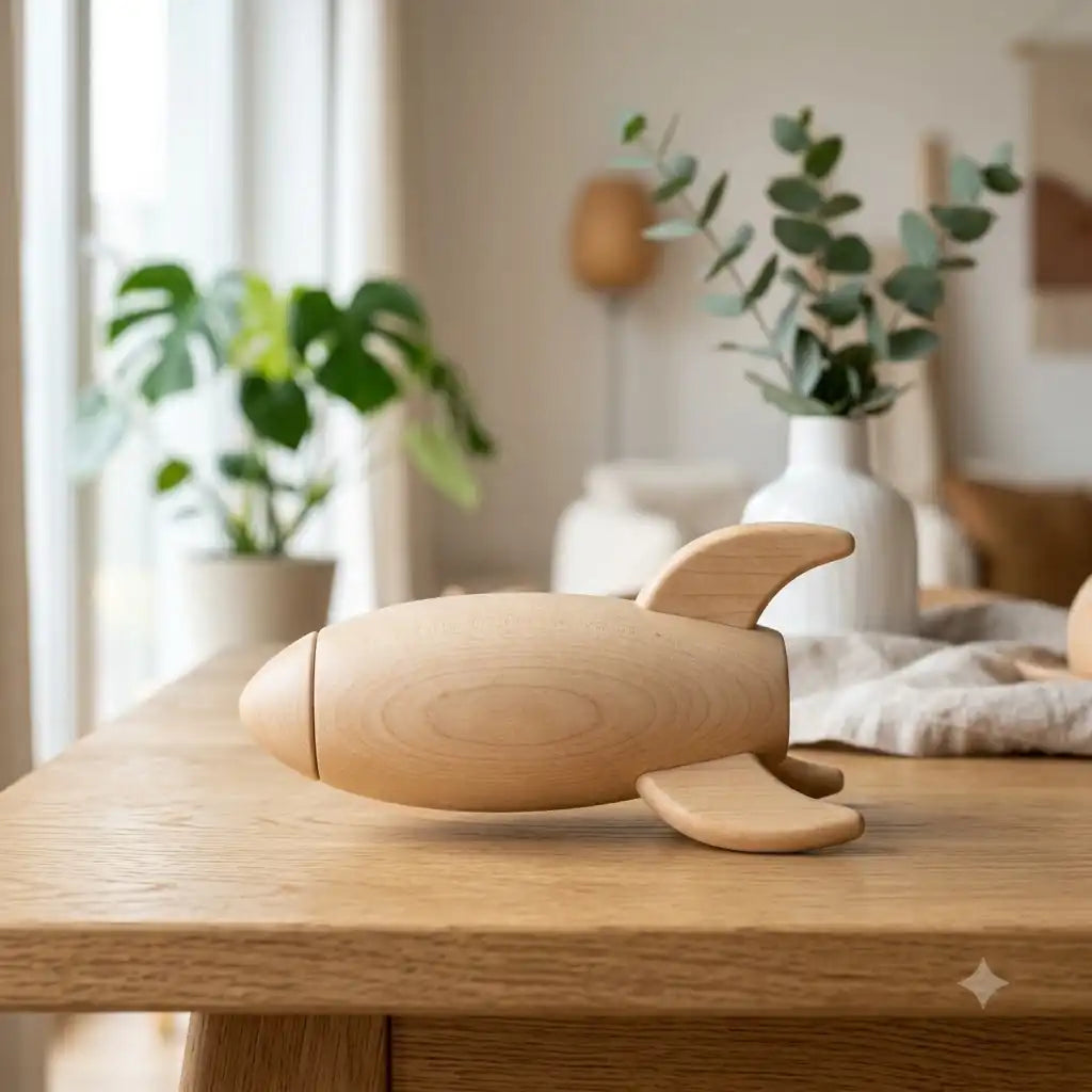 Minimalist Wooden Rocket 36 36 92 49