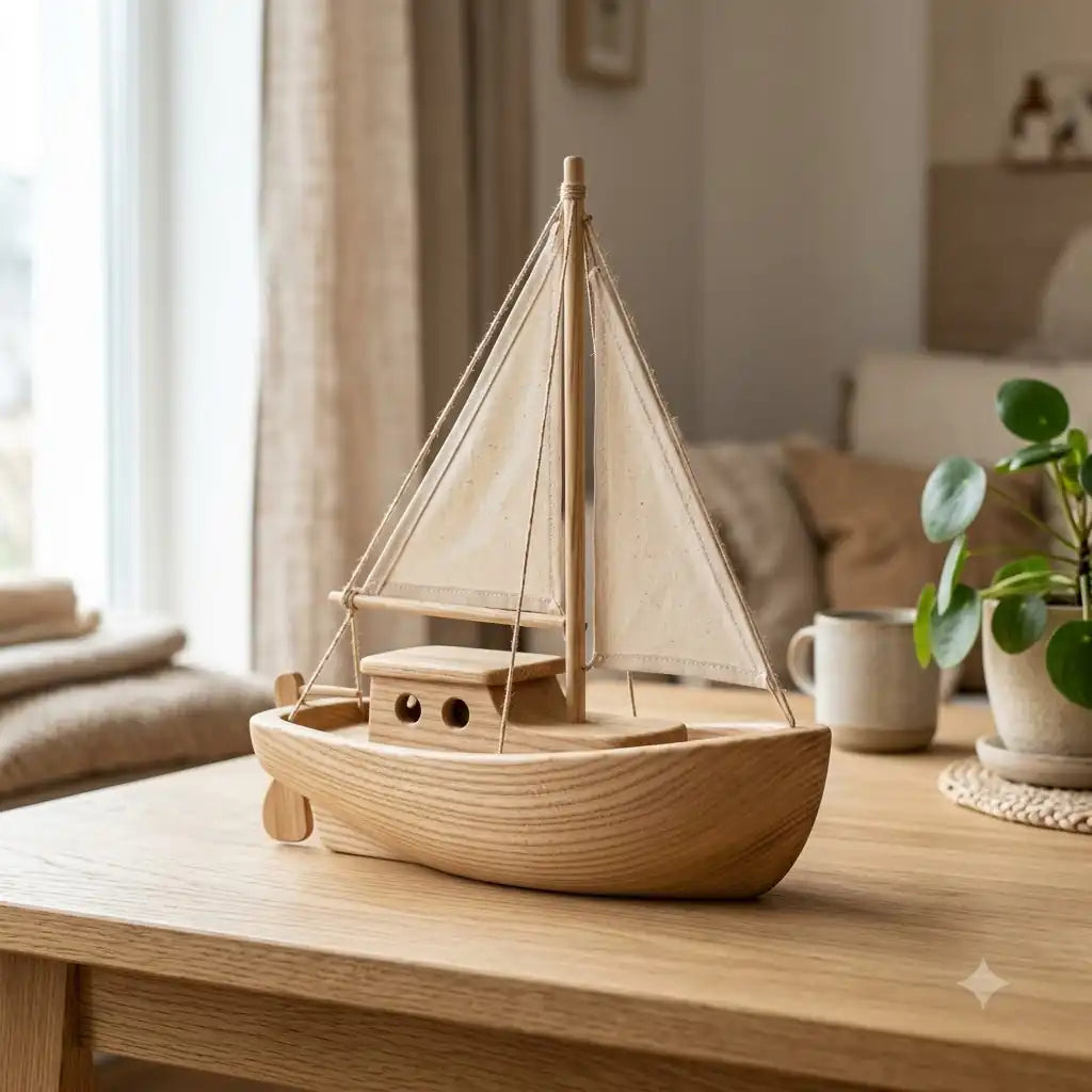 Modern Wooden Boat 84 31 35 59
