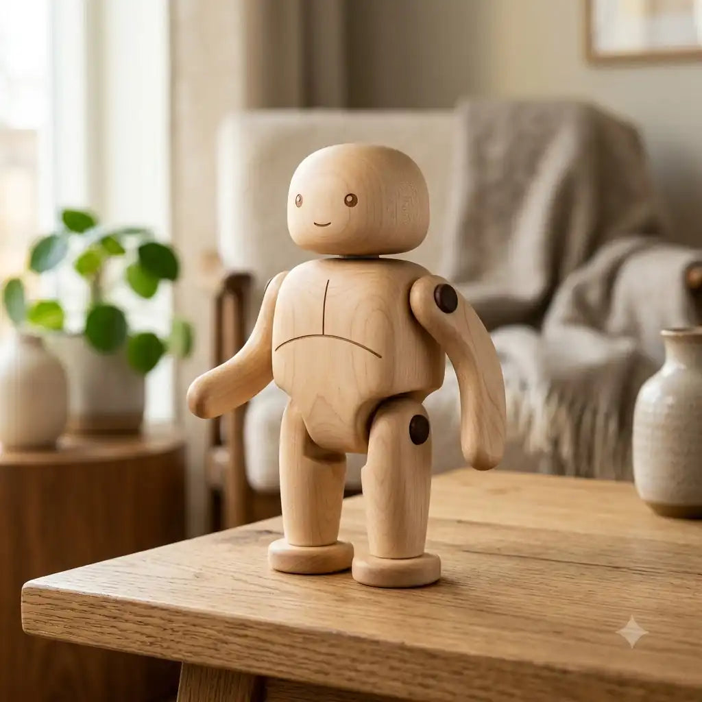 Modern Wooden Robot 52 30 95 95