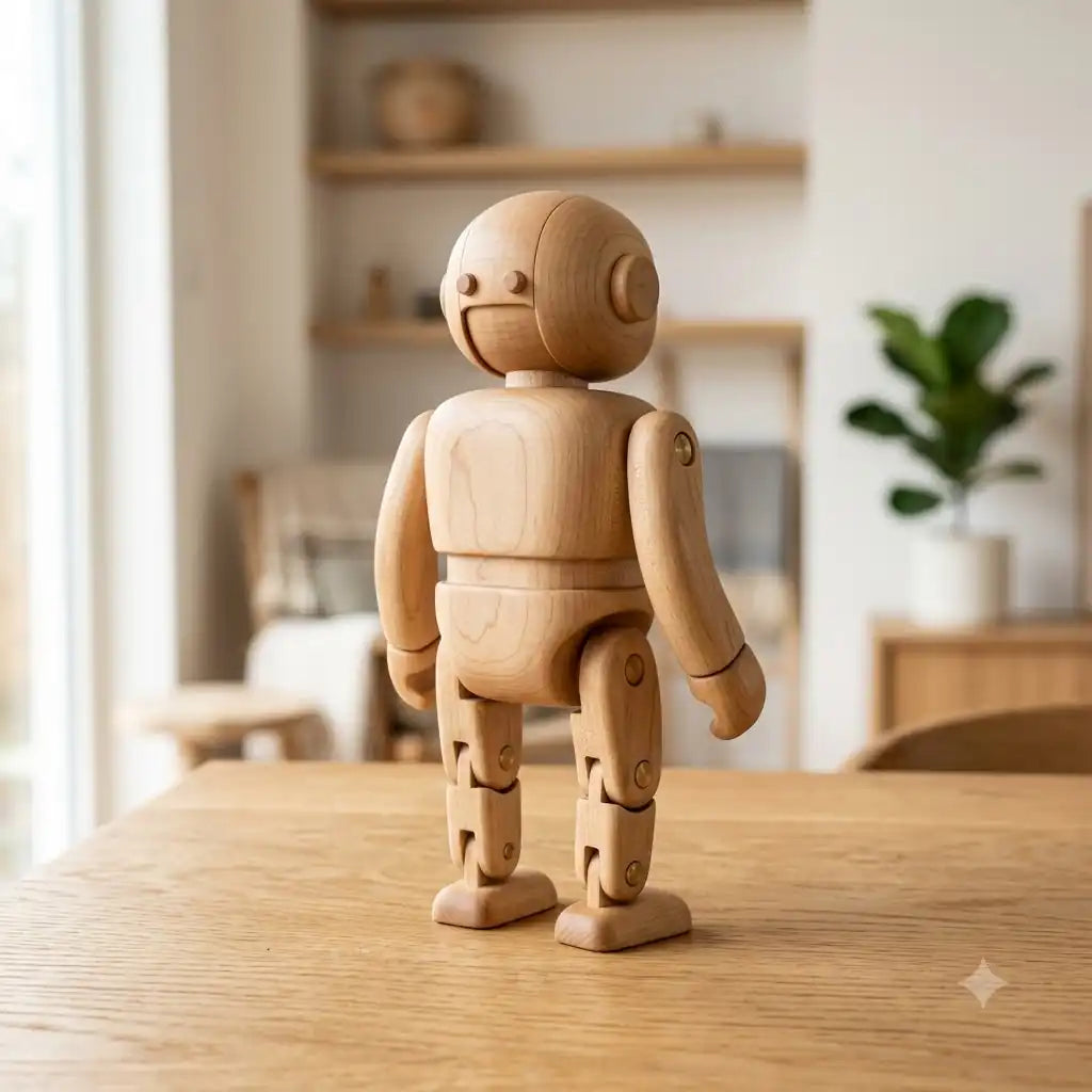 Modern Wooden Robot 52 30 95 95