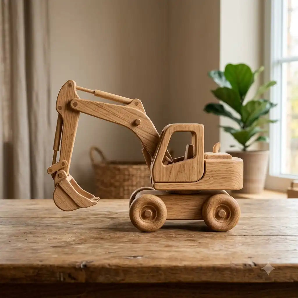 Nordic Wooden Excavator 98 38 55 89