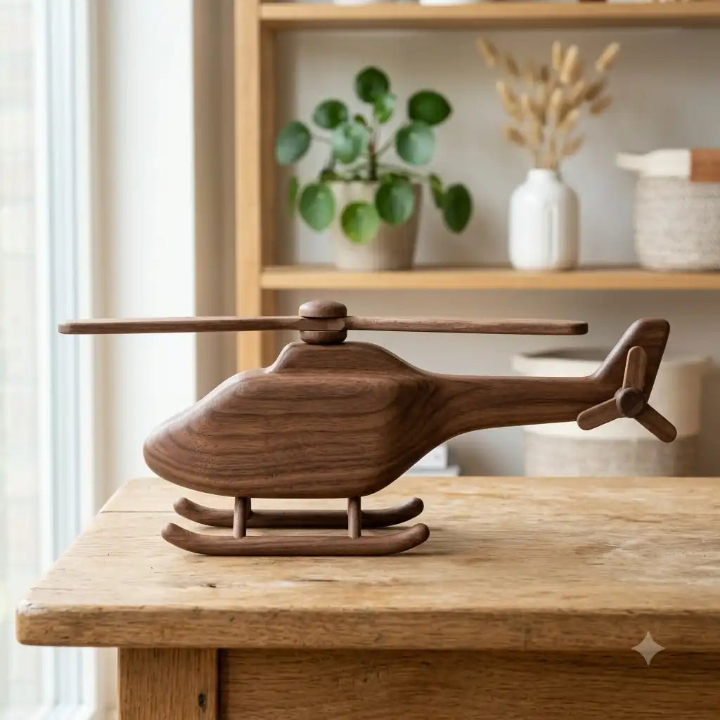 Nordic Wooden Helicopter 80 35 48 79