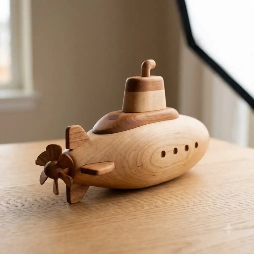 Nordic Wooden Submarine 65 28 35 39