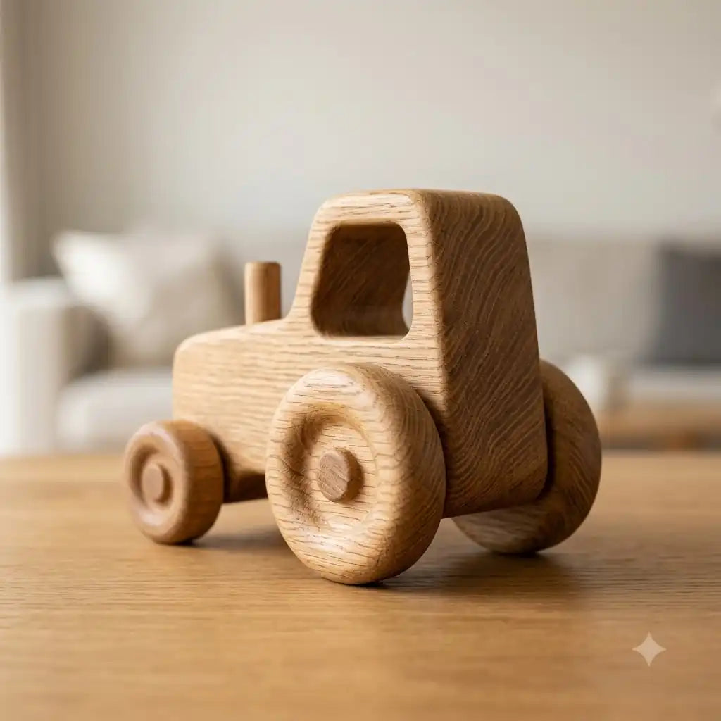 Nordic Wooden Tractor 78 42 52 89