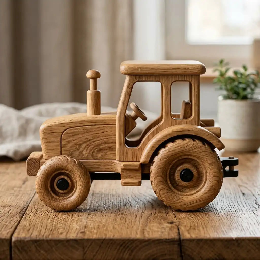 Nordic Wooden Tractor 78 42 52 89