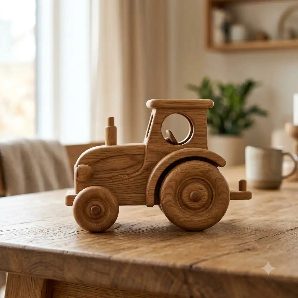 Nordic Wooden Tractor 78 42 52 89
