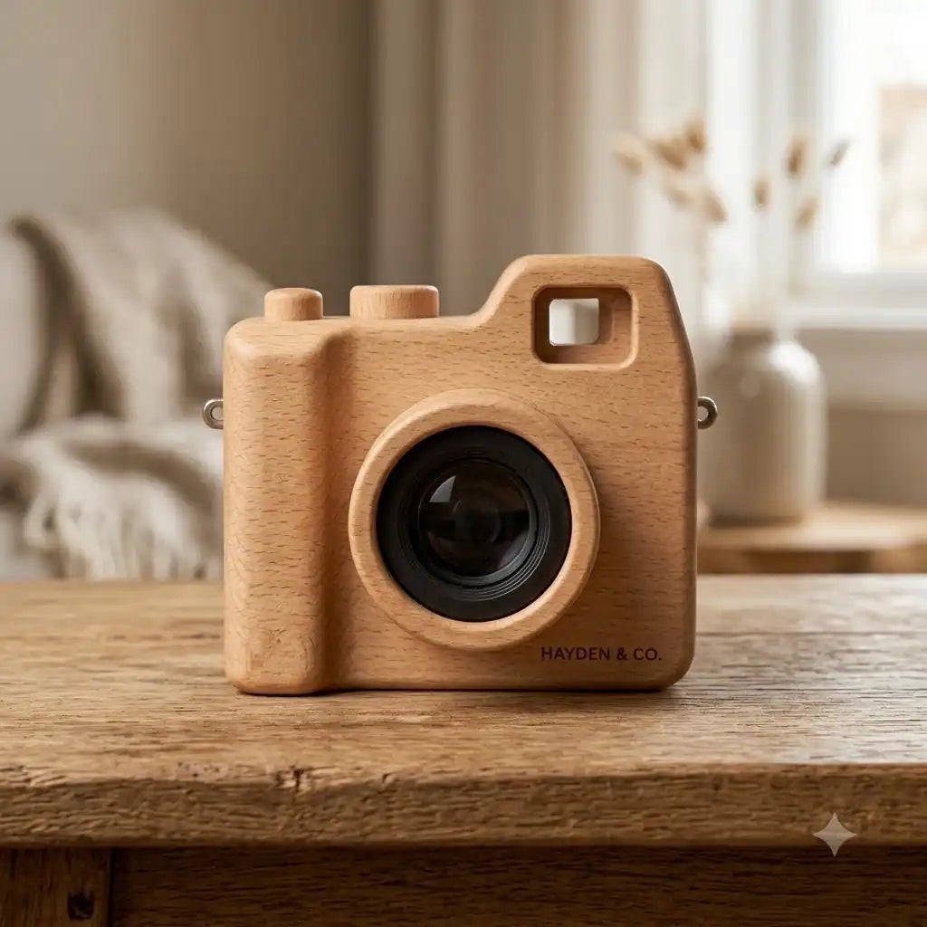 Scandinavian Wooden Camera 45 22 31 49