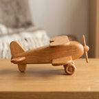 Vintage Wooden Airplane 82 78 38 79